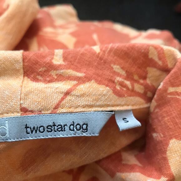 Two Star Dog S linen top - Picture 7 of 7